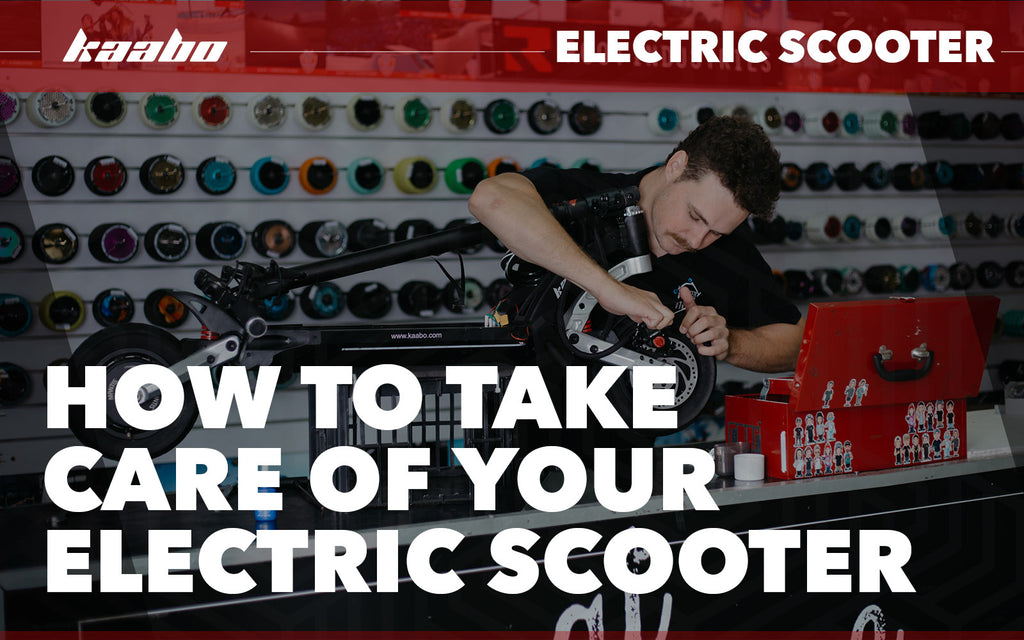 How to take care your electric scooter: Kaabo