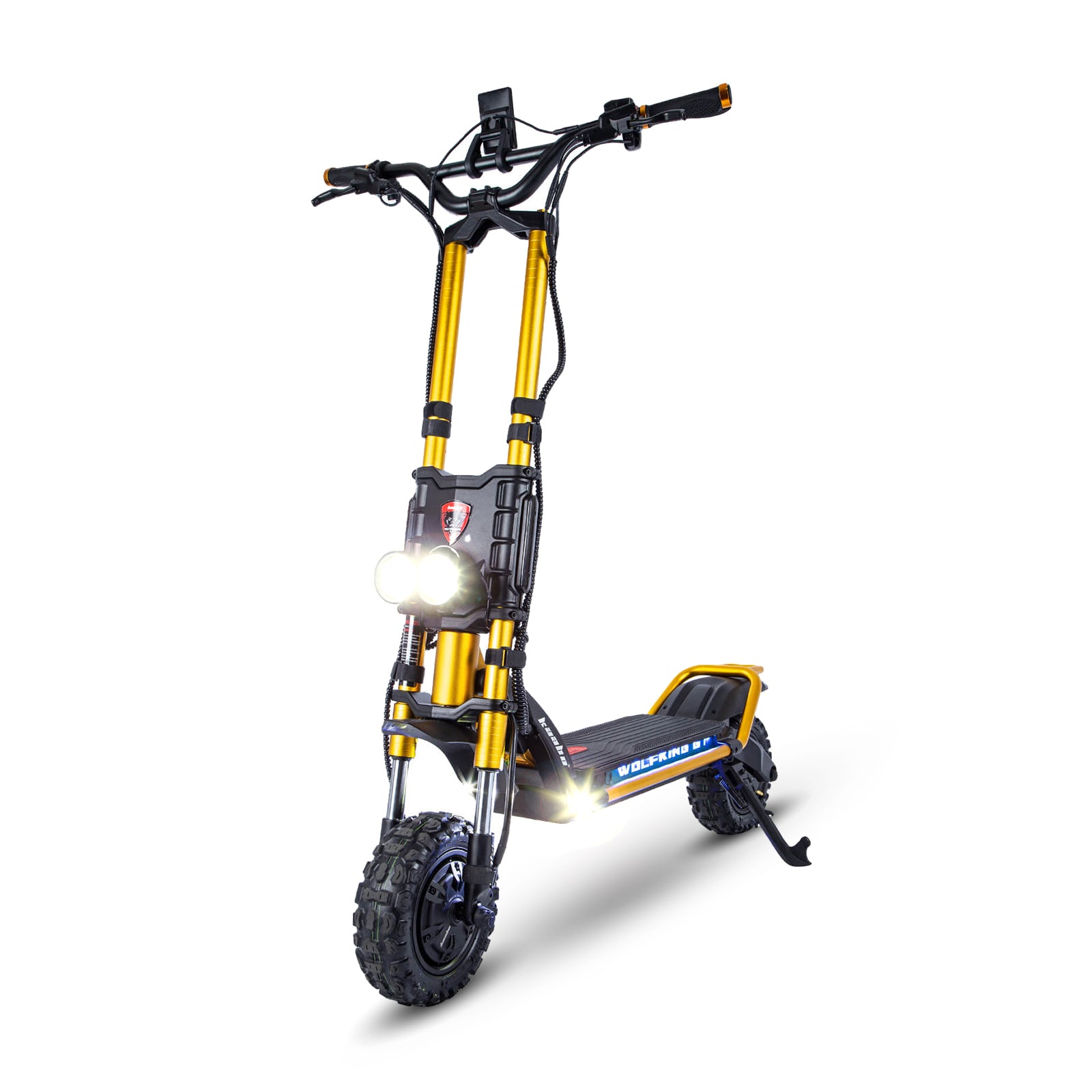 Wolf 11 GT Electric Scooter | Gold Kaabo Electric Scooters Australia